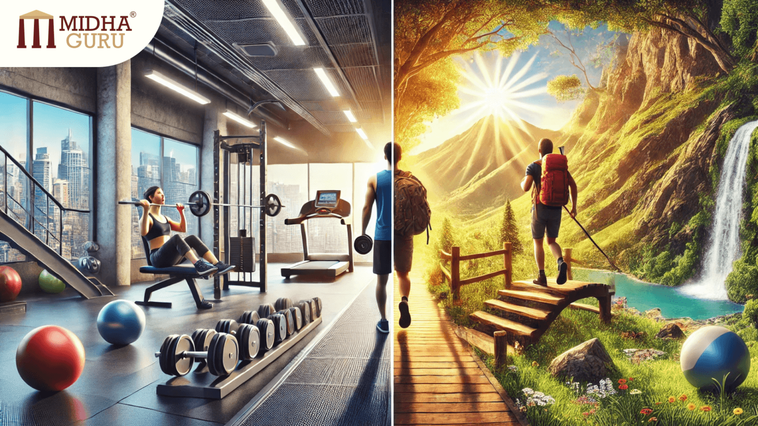 The Battle of Fitness: Indoor and Outdoor Activities