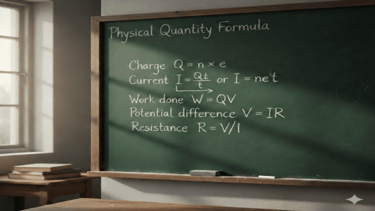 Current Electricity: Formulas