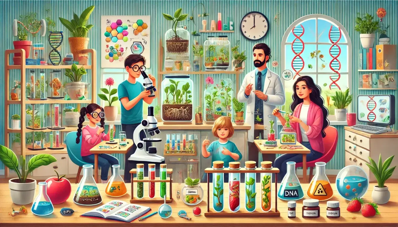 Bring biology to life: Fun home experiments to everyone